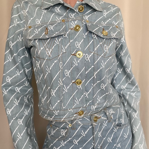 VERSACE denim jacket - Picture 8 of 9